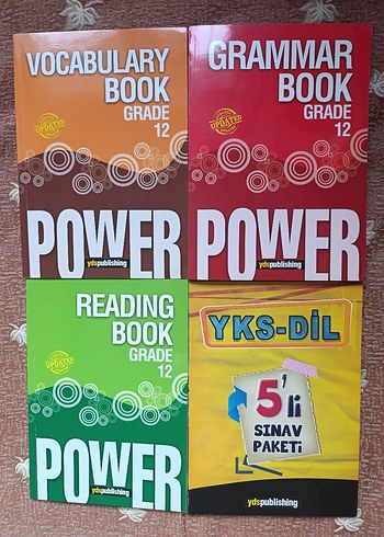 yds publishing 12. sınıf İngilizce kaynak set