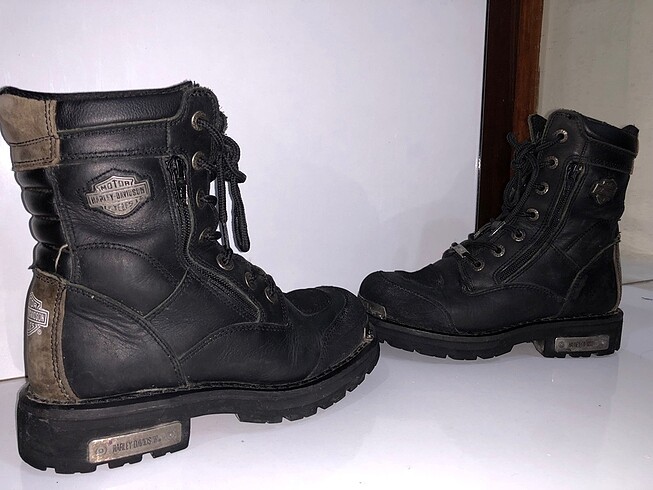Harley Davidson harley davidson riddick kadin siyah deri bot