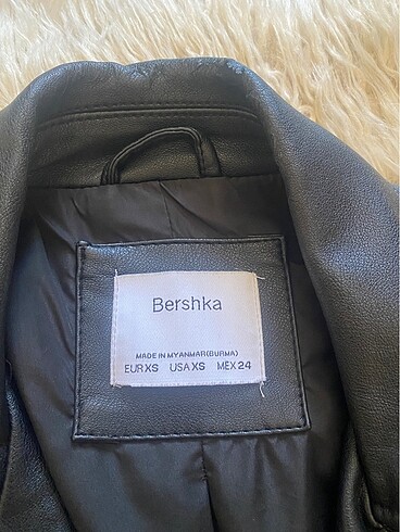 Bershka BERSHKA deri ceket