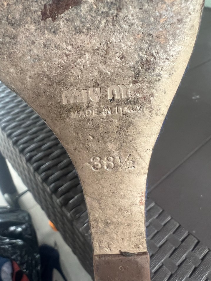 Lacivert Süet Platform Topuklu Kadın Ayakkabı - Görsel 3