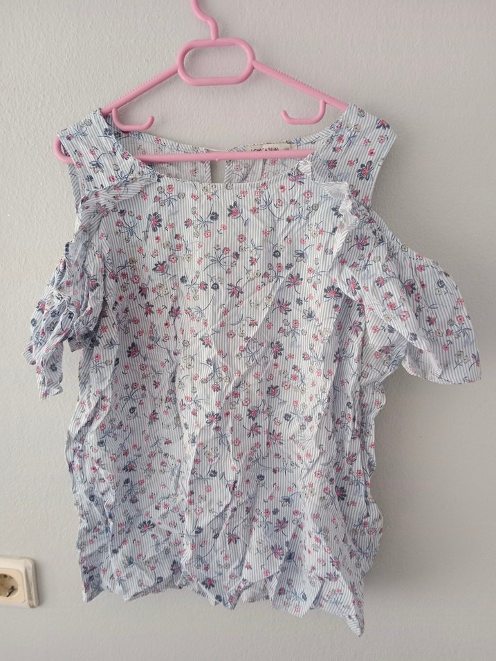 Lc Waikiki çiçek Desenli Bluz - Görsel 4