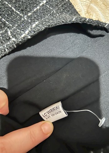 LC Waikiki Kız çocuk tüvit kumaş jile
