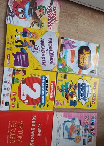 2. Sınıf Çocuk Kitapları ve Soru Bankaları