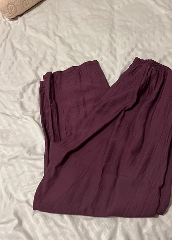 Mor Uzun Kollu tunikli takım - Görsel 4