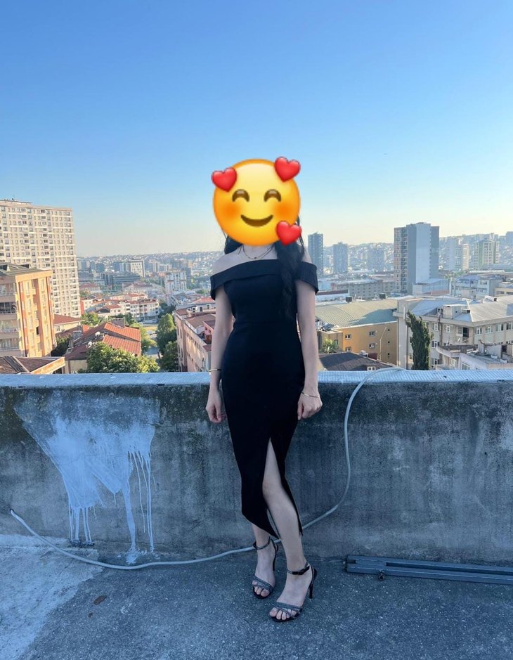 Siyah Straplez Uzun  Abiye Elbise - Görsel 2