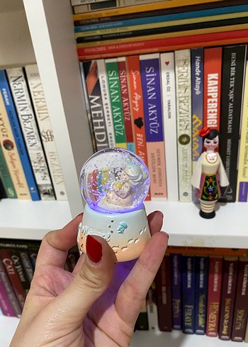 Renkli Minyatür Kar Küresi Figürin - Görsel 2