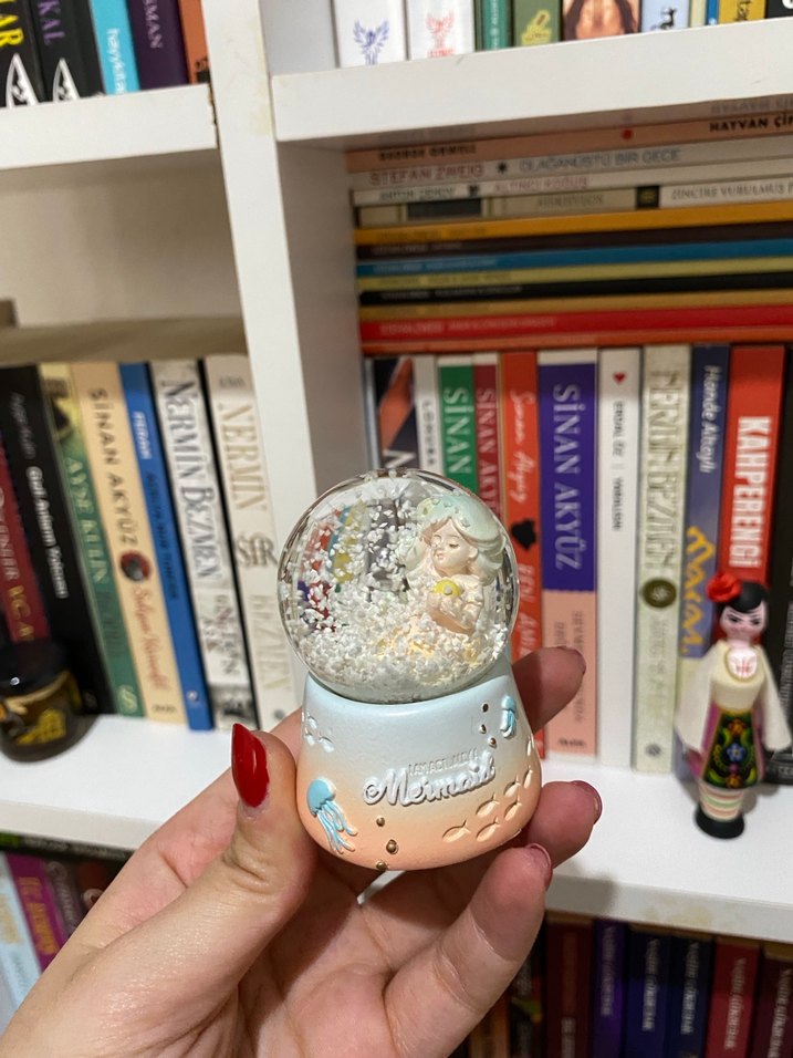 Renkli Minyatür Kar Küresi Figürin - Görsel 4