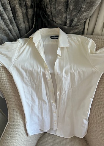Zara D'S Classic Beyaz Erkek Gömlek