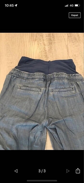 38 Beden H&M hamile pantolonu