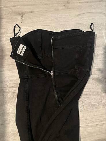 s Beden bershka denim elbise