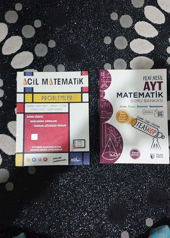 AYT Matematik Soru Bankası ve Problemler Kitabı