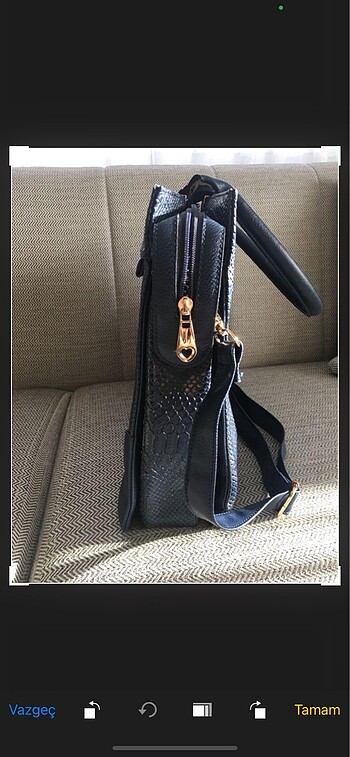  Beden LACİVERT YILAN DERİSİ MODEL ÇANTA