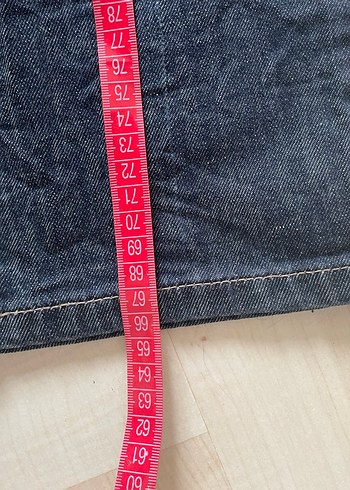 27 Beden lacivert Renk Düşük bel Vintage pantolon