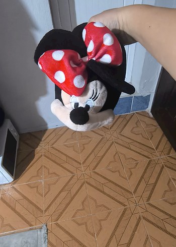 Disney Minnie Fareli Renkli Kız Panduf - Görsel 2