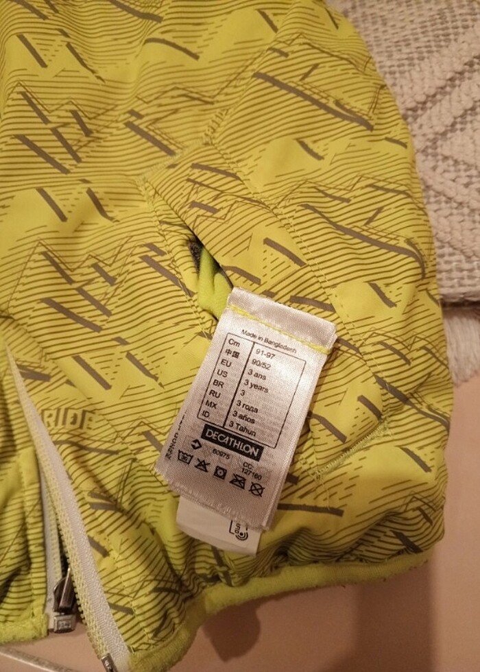 Unisex çocuk mont - Görsel 2