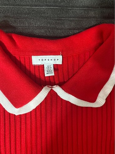 Topshop Kırmızı bluz