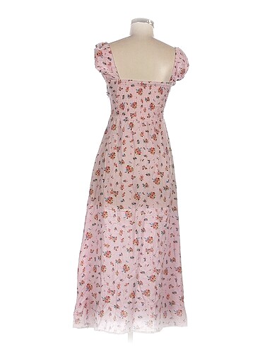 s Beden Vintage Love Uzun Elbise %70 İndirimli.