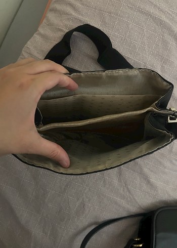 Beden siyah Renk Siyah Minimalist Kadın Omuz Çantası