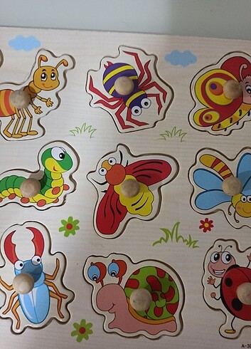 Beden Renk Ahşap puzzle