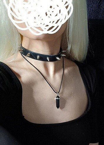 Deri Choker