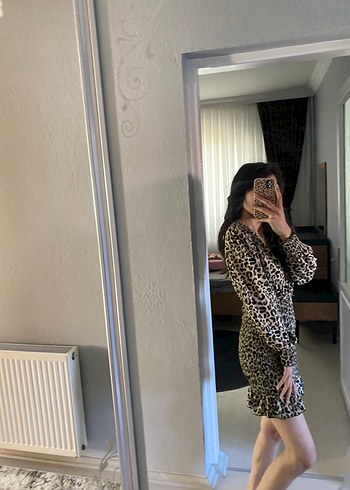Leopar elbise - Görsel 3