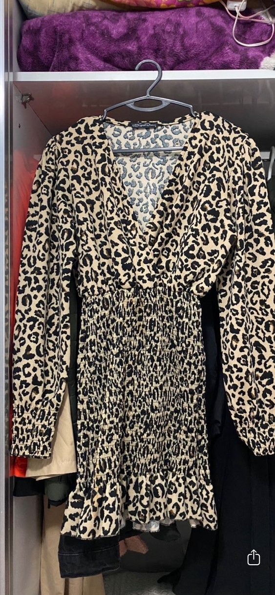 Leopar elbise - Görsel 2