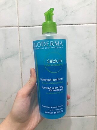 Bioderma yüz yıkama jeli