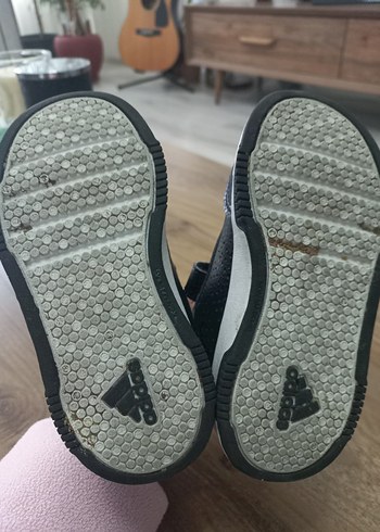 ADİDAS ERKEK Çocuk Siyah Cırt Cırtlı Sneakers - Görsel 2