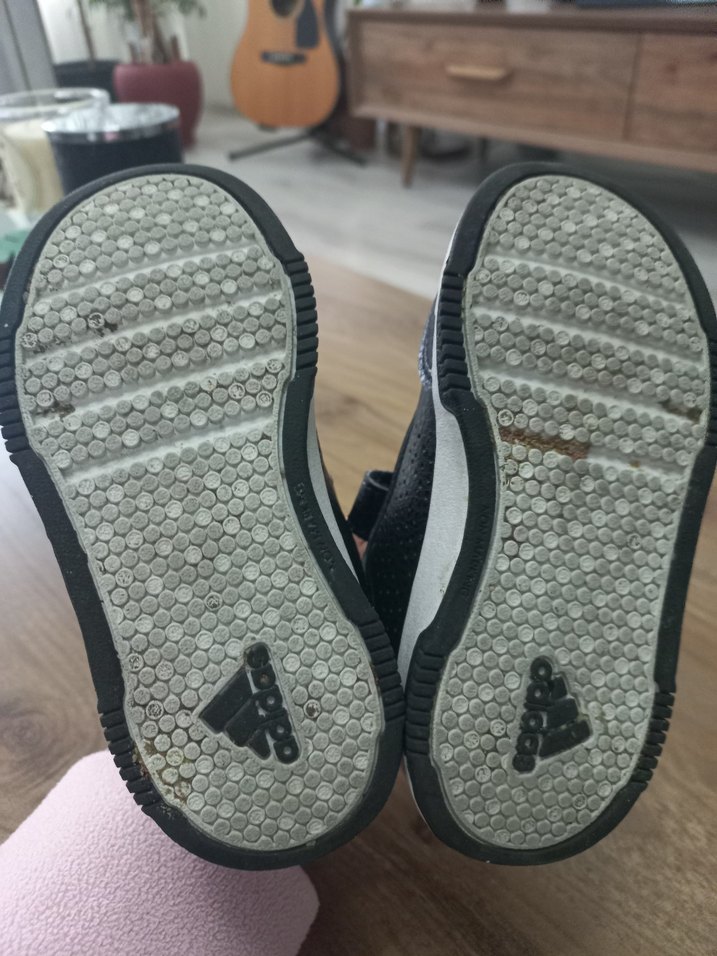 ADİDAS ERKEK Çocuk Siyah Cırt Cırtlı Sneakers - Görsel 2