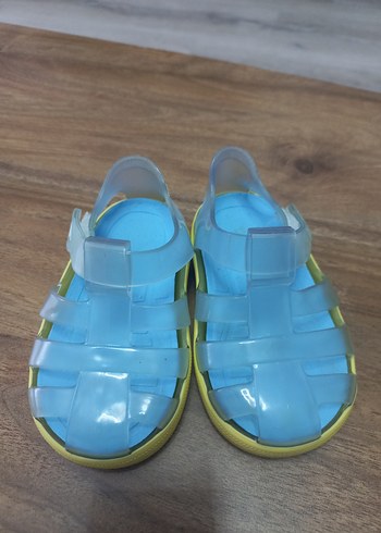 Igor Mavi Sarı Tokalı Çocuk Sandalet - Görsel 2