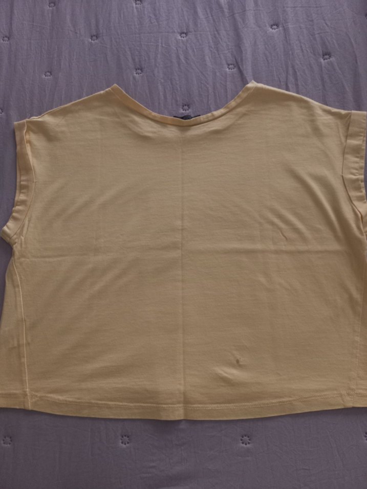 Dilvin Bej Kolsuz Kadın Tişört - Görsel 3