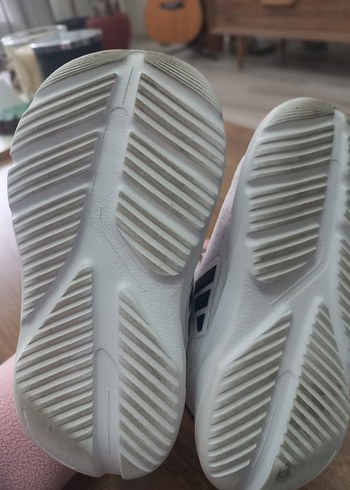 Beyaz Erkek Çocuk Spor Ayakkabı Velcro - Görsel 4