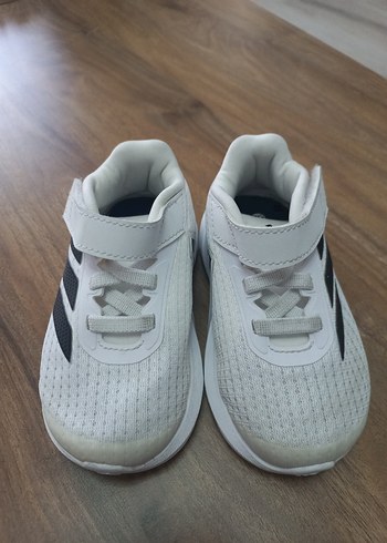 Beyaz Erkek Çocuk Spor Ayakkabı Velcro - Görsel 2