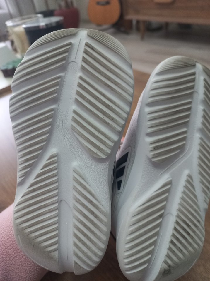 Beyaz Erkek Çocuk Spor Ayakkabı Velcro - Görsel 4