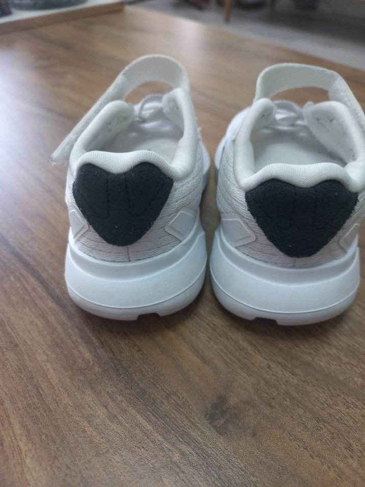 Beyaz Erkek Çocuk Spor Ayakkabı Velcro - Görsel 3