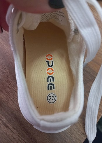 Beyaz Kız Çocuk Spor Ayakkabı - Görsel 4