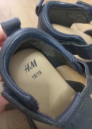 Koyu Mavi Erkek Çocuk Tokalı Terlik - Görsel 2