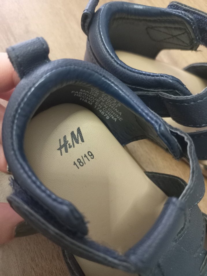 Koyu Mavi Erkek Çocuk Tokalı Terlik - Görsel 2