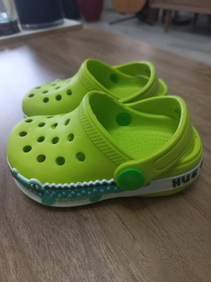 lcw Yeşil Erkek Çocuk Terlikler Velcro Bantlı - Görsel 2