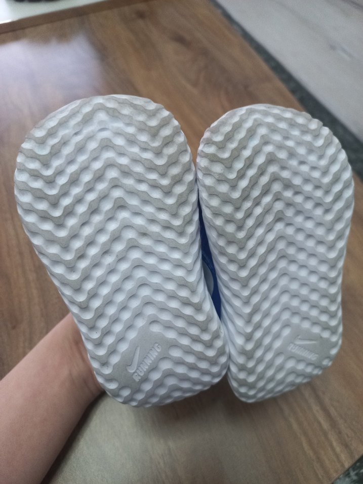 Nıke Mavi Erkek Çocuk Spor Ayakkabı Velcro - Görsel 4