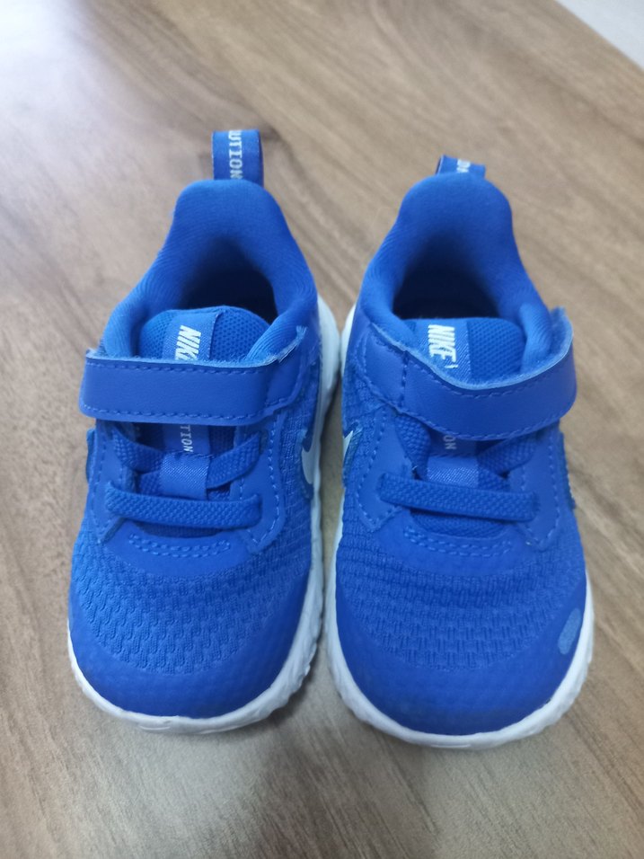 Nıke Mavi Erkek Çocuk Spor Ayakkabı Velcro - Görsel 3