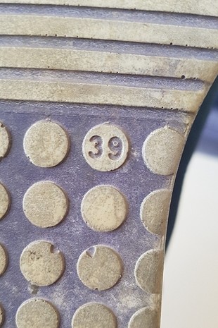 39 Beden lacivert Renk 39 numara dolgu topuk