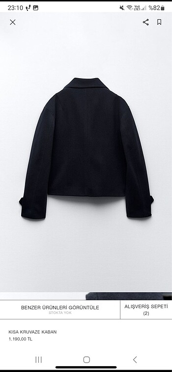 Zara ZARA CROP MONT