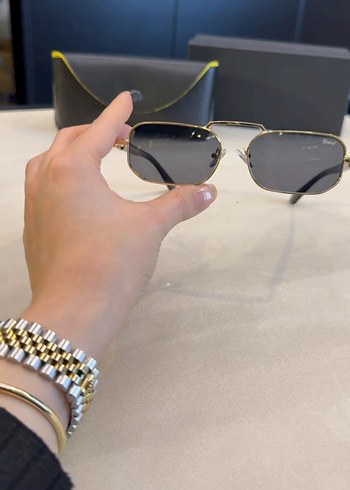 Parlak Gri Erkek Güneş Gözlüğü - Görsel 3