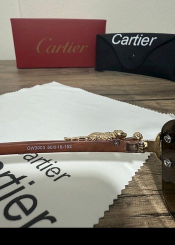 Bej Şeffaf Kadın Güneş Gözlüğü - Görsel 4