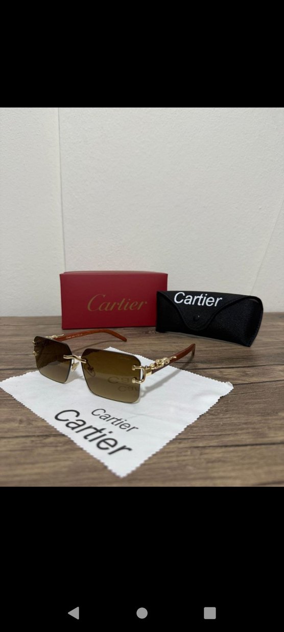 Bej Şeffaf Kadın Güneş Gözlüğü - Görsel 2