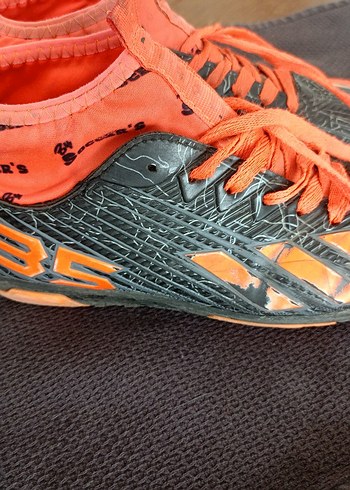 Turuncu Renkli Erkek Bağcıkı çoraplı krampon - Görsel 2