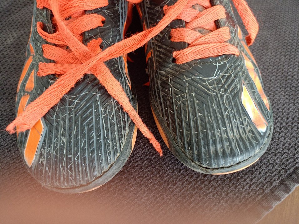 Turuncu Renkli Erkek Bağcıkı çoraplı krampon - Görsel 4