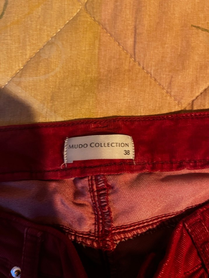 Mudo Collection Kadın Kadife Pantolon - Görsel 2