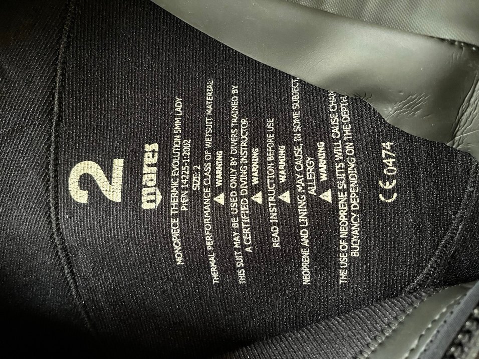 Mares Evolution Lady 5mm ( Size 2 ) - Görsel 4